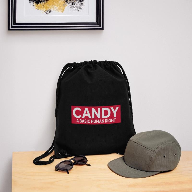 CANDY - A BASIC HUMAN RIGHT Stanley/Stella recycelter Gym Bag