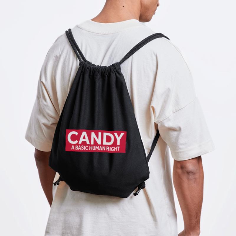 CANDY - A BASIC HUMAN RIGHT Stanley/Stella recycelter Gym Bag