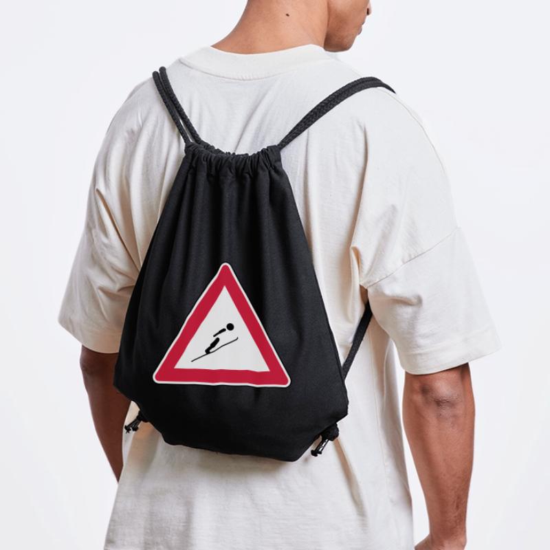 Köpfe einziehen, hier wird mit Ski gesprungen! Stanley/Stella Recycled Gym Bag