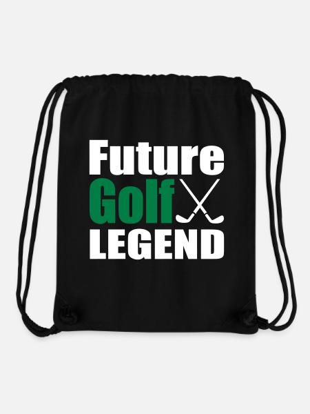 Golfe - Sac à cordon recyclé Stanley/Stella - noir