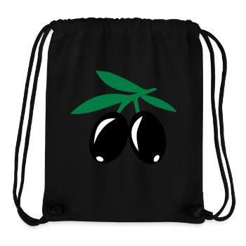 Olives - Stanley/Stella Recycled Gym Bag - black - Front