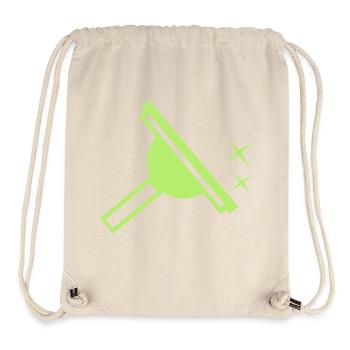 Fenster Reiniger - Stanley/Stella recycelter Gym Bag - Naturweiß - Vorne