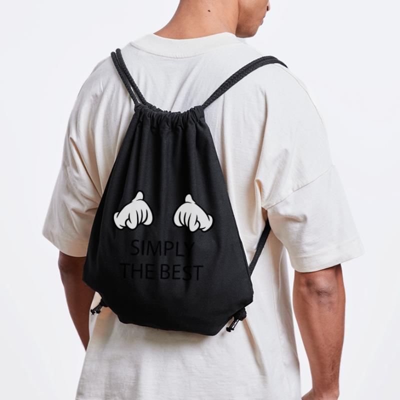 Tout simplement le meilleur (Mains / Pos / 2C) Sac à cordon recyclé Stanley/Stella
