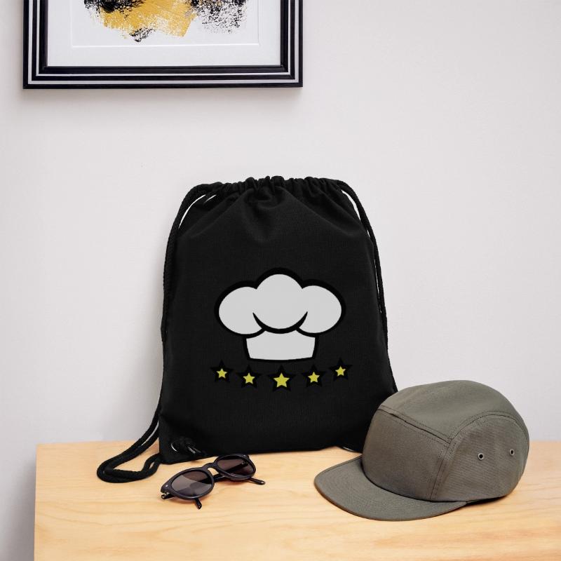 Chef Kitchen Chef's Hat 5 Star Master Cool Stanley/Stella Recycled Gym Bag