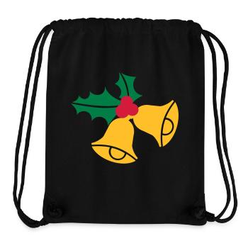 Glocken Weihnachten - Stanley/Stella recycelter Gym Bag - Schwarz - Vorne