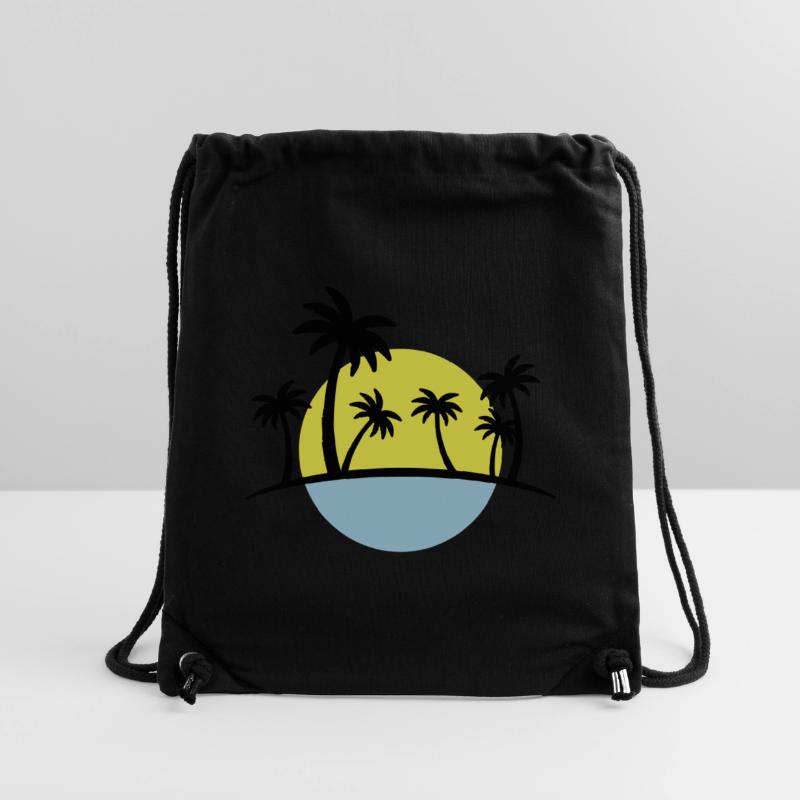 Beach Palms 3 Stanley/Stella Recycled Gym Bag