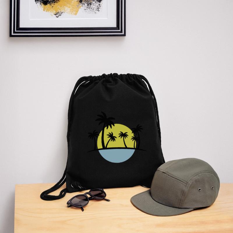Beach Palms 3 Stanley/Stella Recycled Gym Bag