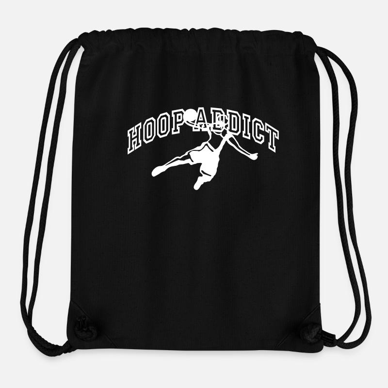 Basketball Slam Dunk Dunkin - Stanley/Stella recycelter Gym Bag - Schwarz