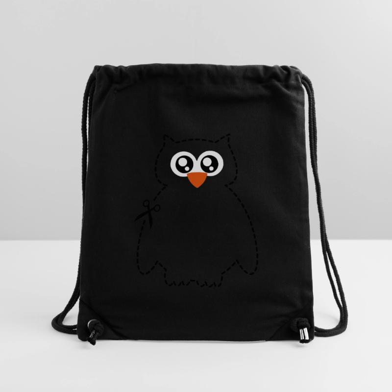 Cute scissors owl Stanley/Stella recycelter Gym Bag
