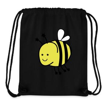 lustige_biene - Stanley/Stella Recycled Gym Bag - black - Front