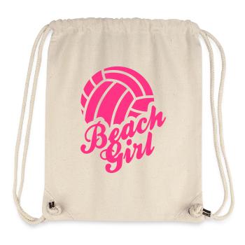beach girl - Stanley/Stella Recycled Gym Bag - natural - Front