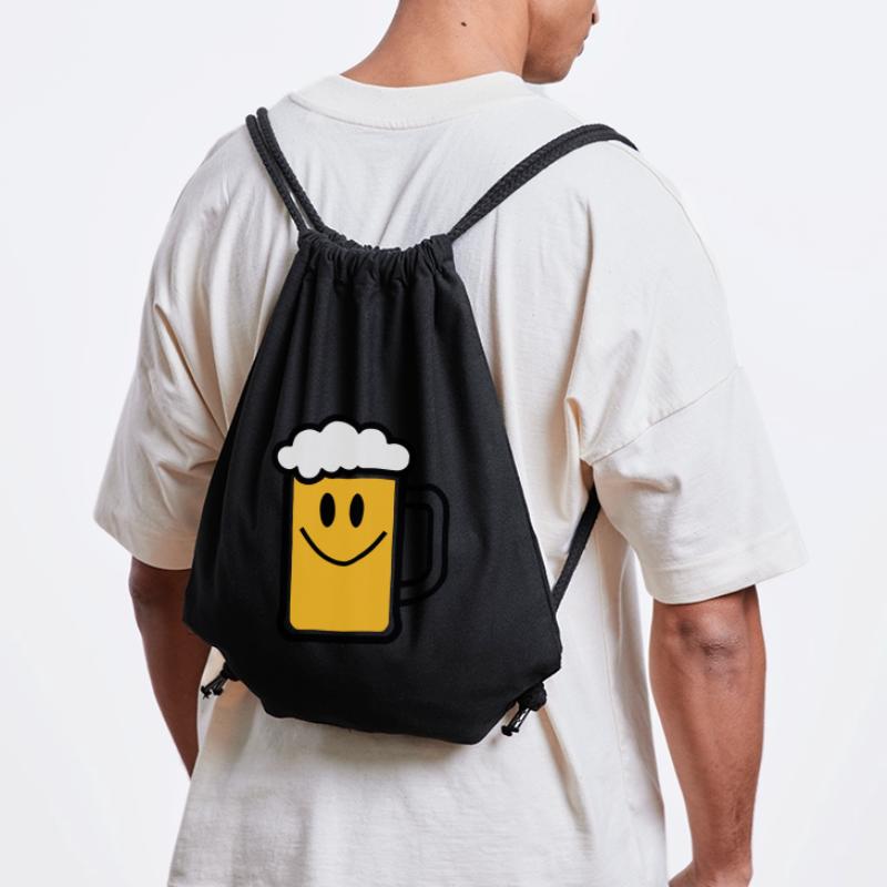 Bier-Gesicht Stanley/Stella recycelter Gym Bag