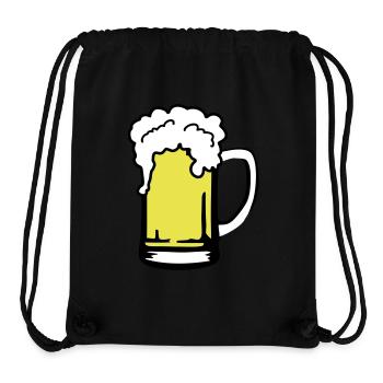 Beer - Stanley/Stella Recycled Gym Bag - black - Front