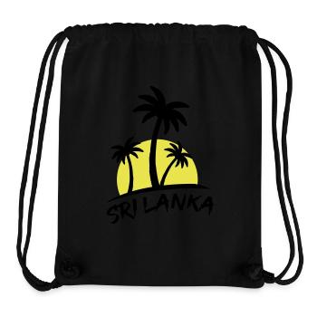 Sri Lanka - Stanley/Stella Recycled Gym Bag - black - Front