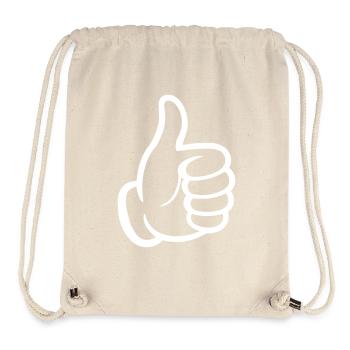 like hand - Stanley/Stella recycelter Gym Bag - Naturweiß - Vorne