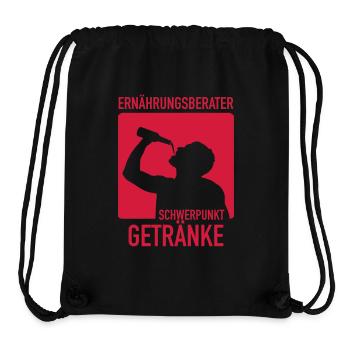 Ernährungsberater Getränke - Stanley/Stella recycelter Gym Bag - Schwarz - Vorne