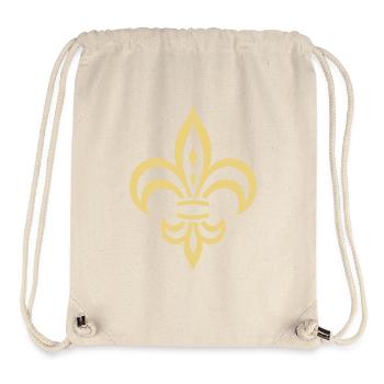 Decorate French lily Logo - Stanley/Stella Recycled Gym Bag - natural - Front