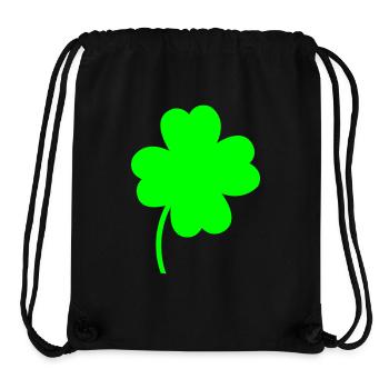 kleeblatt - Stanley/Stella recycelter Gym Bag - Schwarz - Vorne