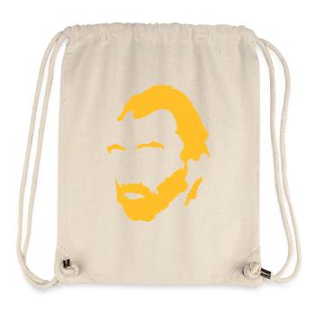 Vincent Van Gogh Beard - Stanley/Stella recycelter Gym Bag - Naturweiß - Vorne