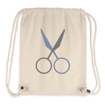 Schere - Stanley/Stella recycelter Gym Bag - Naturweiß - Vorne