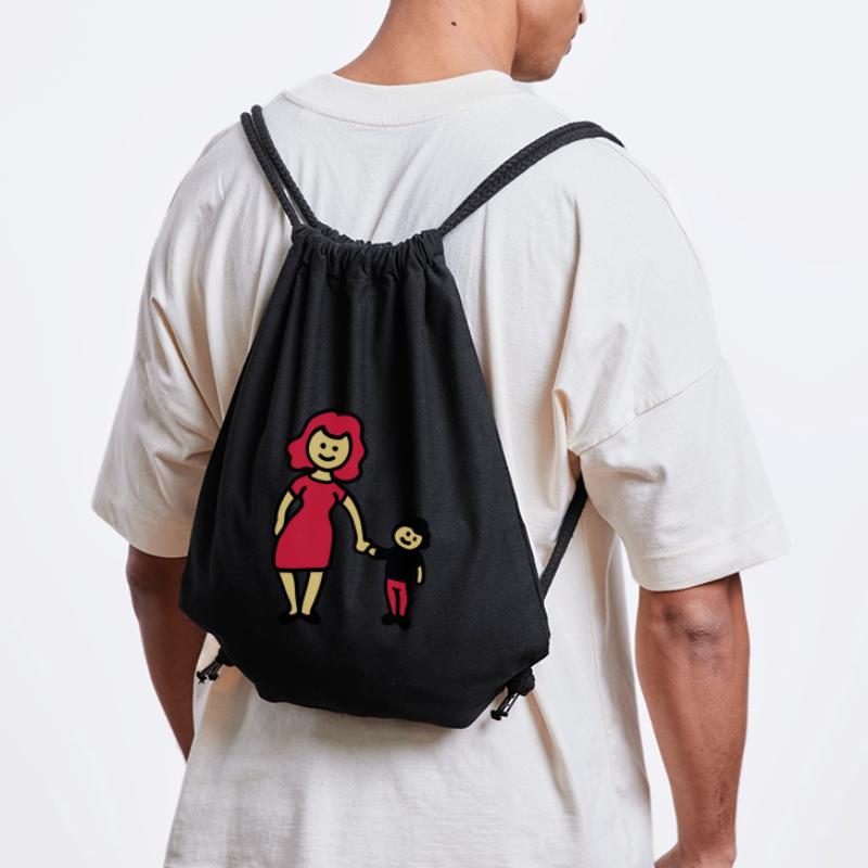 Mutter / Oma + Kind 3 Stanley/Stella recycelter Gym Bag