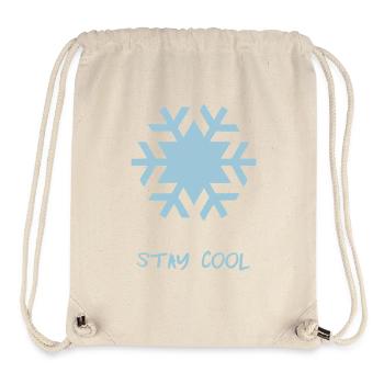 stay cool - Stanley/Stella Recycled Gym Bag - natural - Front