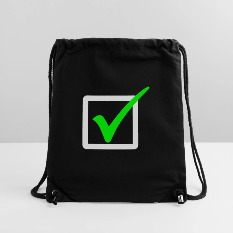 Ticked Off / Hook / Right 2c Stanley/Stella Recycled Gym Bag