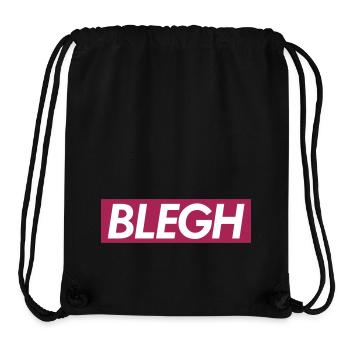 BLEGH - Stanley/Stella Recycled Gym Bag - black - Front
