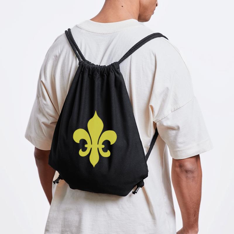 Medieval Fleur de Lis Stanley/Stella Recycled Gym Bag