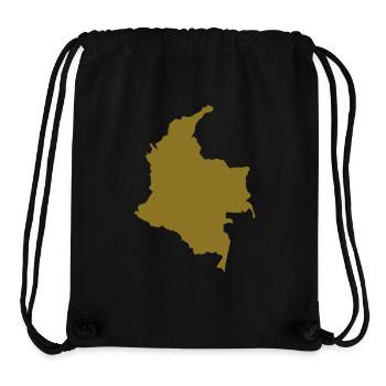 Kolumbien-Colombia - Stanley/Stella recycelter Gym Bag - Schwarz - Vorne