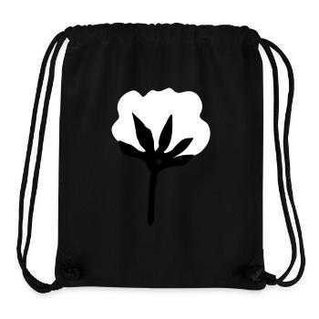 Baumwolle - Stanley/Stella recycelter Gym Bag - Schwarz - Vorne