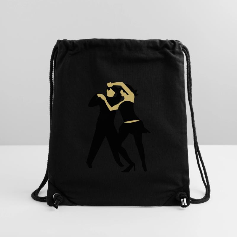 Danseur de salsa / salsa dancer (2c) Sac à cordon recyclé Stanley/Stella