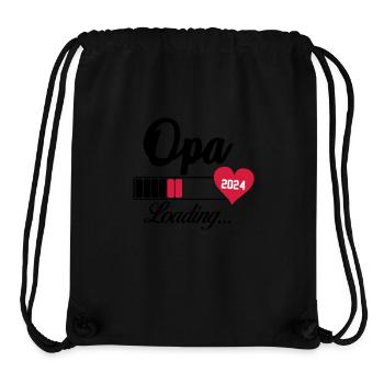 opa loading 2024 - Stanley/Stella recycelter Gym Bag - Schwarz - Vorne