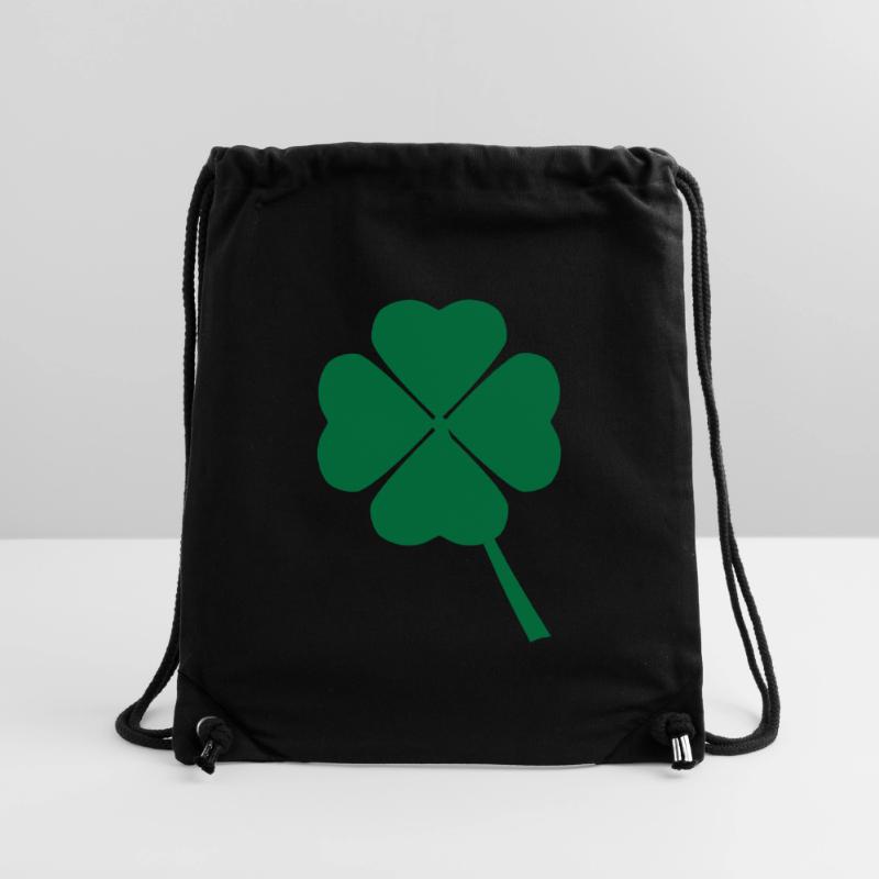 Kleeblatt mit 4 Blättern Stanley/Stella recycelter Gym Bag