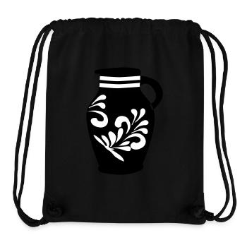 Bembel #100%Hessisch #FrankfurtLiebe - Stanley/Stella Recycled Gym Bag - black - Front