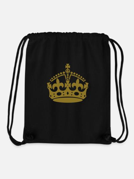 crown - Stanley/Stella recycelter Gym Bag - Schwarz