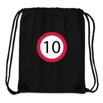 10 - Stanley/Stella Recycled Gym Bag - black - Front
