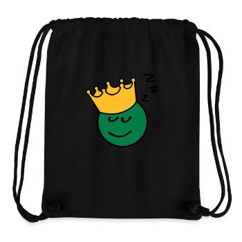 Peas king sleep - Stanley/Stella Recycled Gym Bag - black - Front