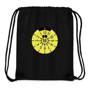 TÜV 1950 - Stanley/Stella Recycled Gym Bag - black - Front
