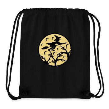 Witch Moon - Sac à cordon recyclé Stanley/Stella - noir - Devant