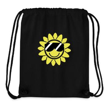 sonne_smiley - Stanley/Stella Recycled Gym Bag - black - Front