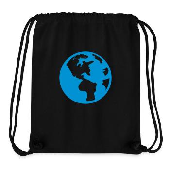 erde_01 - Stanley/Stella Recycled Gym Bag - black - Front