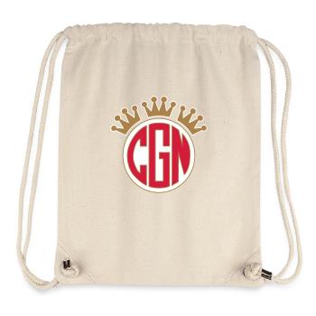 CGN Logo 7 - Stanley/Stella Recycled Gym Bag - natural - Front