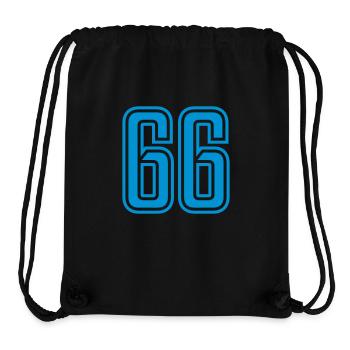 66 - Stanley/Stella recycelter Gym Bag - Schwarz - Vorne