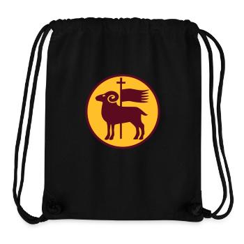 Gotland - Stanley/Stella recycelter Gym Bag - Schwarz - Vorne