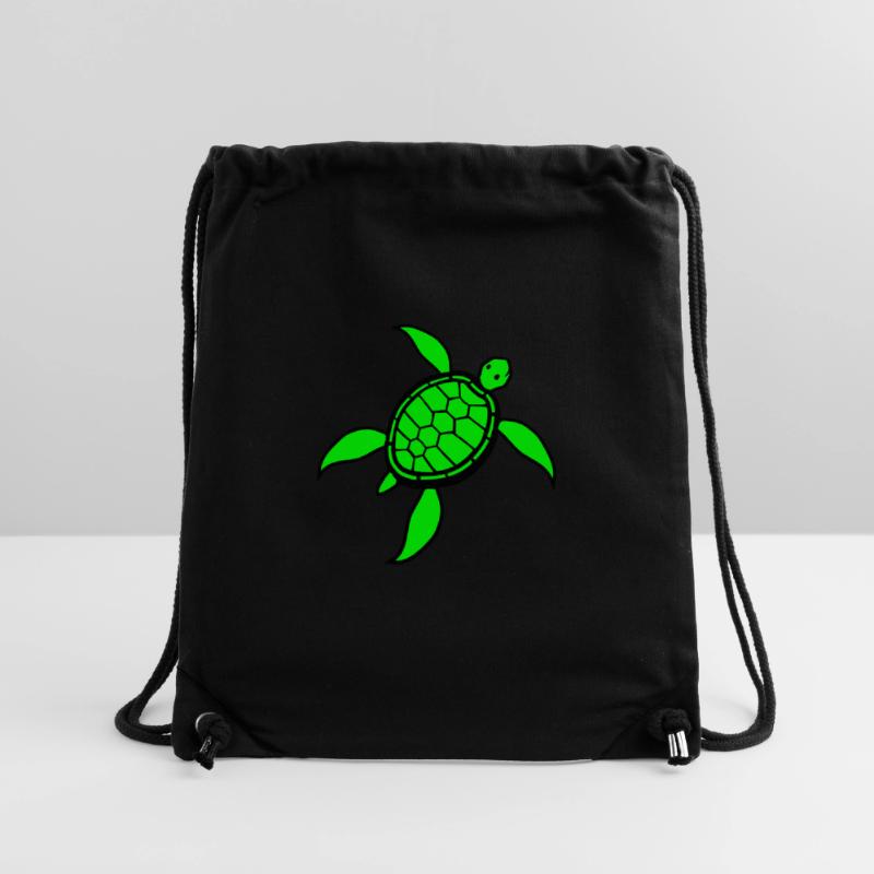 Turtle Turtle Shell Icon Logo Cool Stanley/Stella Recycled Gym Bag