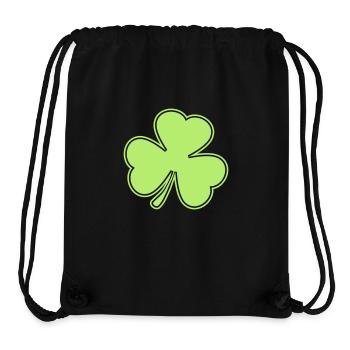 irish - Stanley/Stella Recycled Gym Bag - black - Front