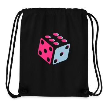 Dice - Dice - Stanley/Stella Recycled Gym Bag - black - Front