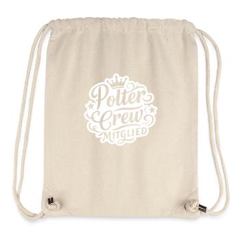 Polter Crew Mitglied - Stanley/Stella recycelter Gym Bag - Naturweiß - Vorne