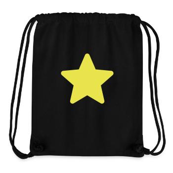 stern__f1 - Sac à cordon recyclé Stanley/Stella - noir - Devant